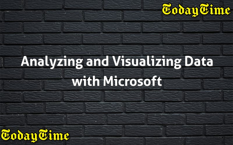 Analyzing And Visualizing Data With Microsoft Excel 70 779 Exam In 2021