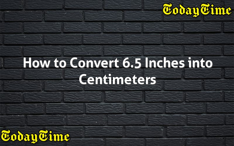 Convert 6 5 Cm To Mm